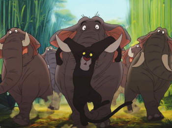 слоны из мультфильма Маугли